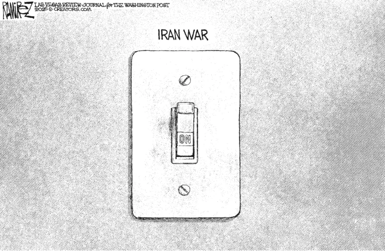 Editorial cartoons — 2 of them